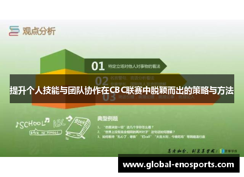 提升个人技能与团队协作在CBC联赛中脱颖而出的策略与方法